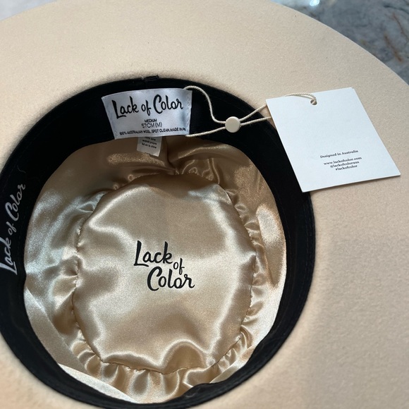 Cream Boater style LOC oval dipped crown hat with vintage dragon fly ribbon. Med - Picture 7 of 15